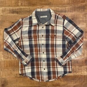 Outerknown Blanket Flannel Button Up Shirt